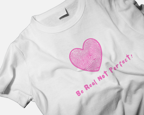 "Be Real " Women's Classic White T-Shirt